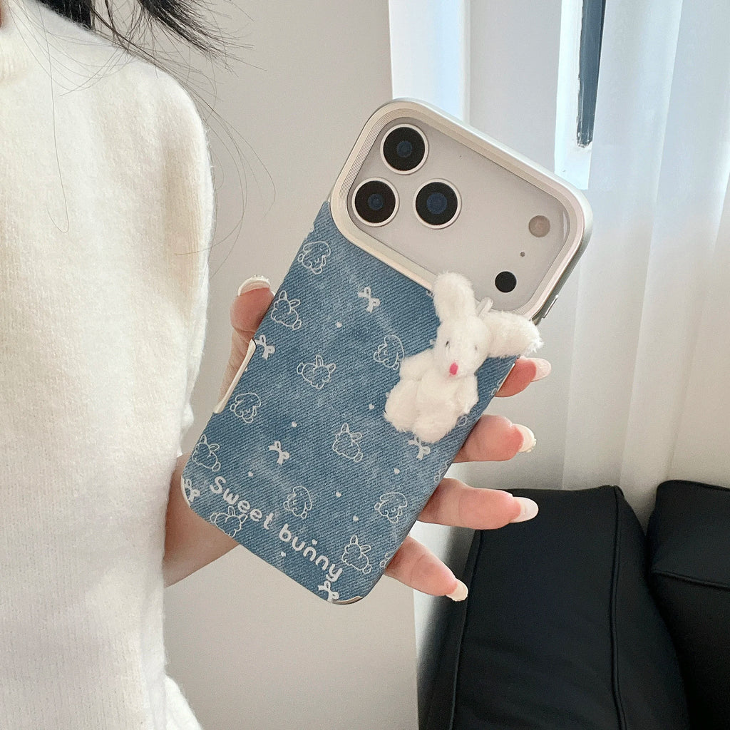 3D Apple 17, 17 Promax phone case anti drop strap hanging rope